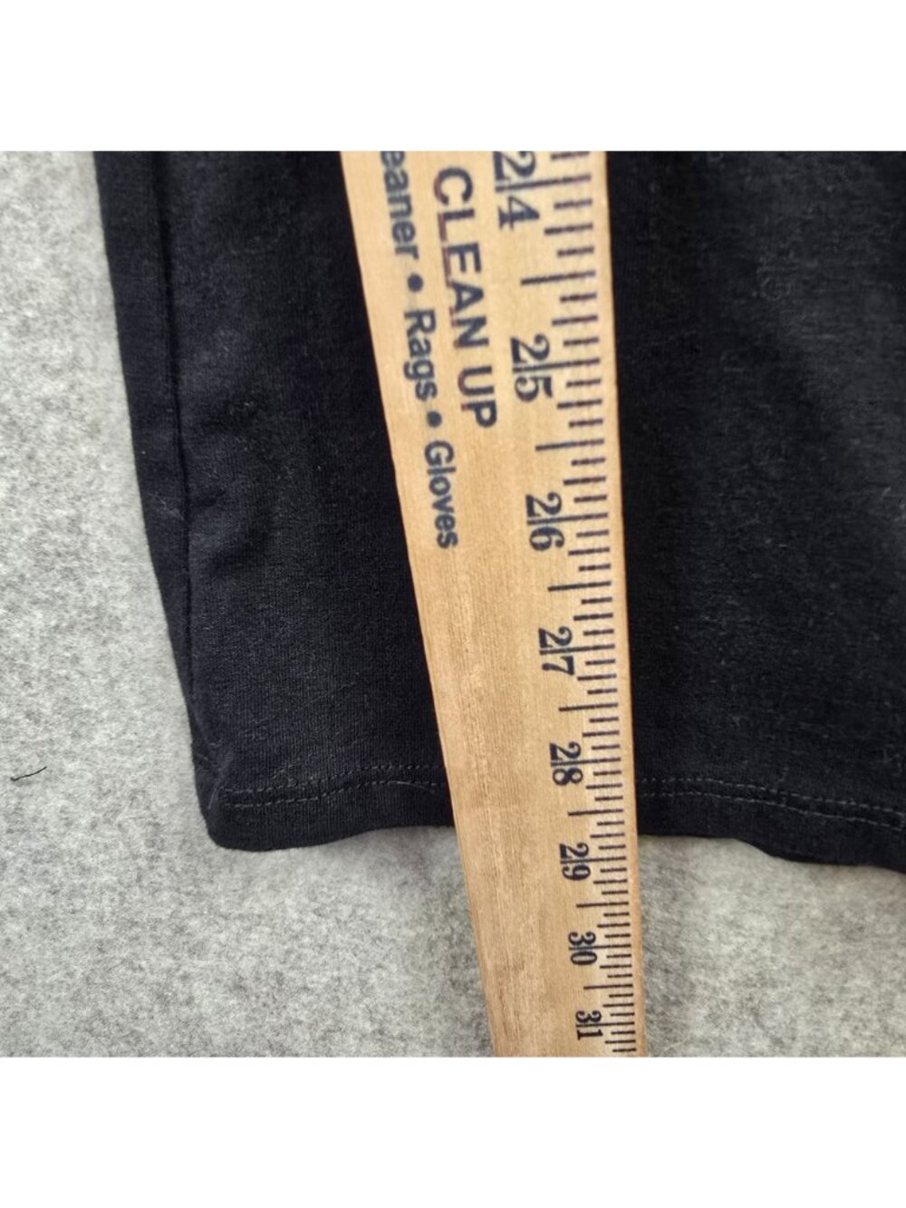Rue21 Womens Black Bootcut Yoga Pants Multicolor Waistband Size M Cotton Blend - Picture 5 of 5